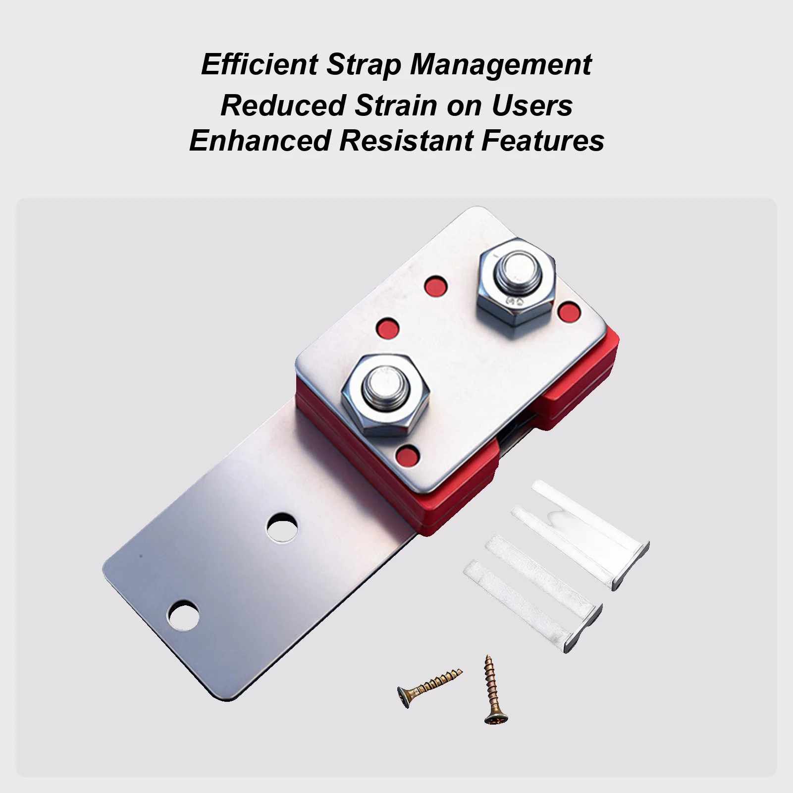 Ferramenta tensora de correia, utensílio manual resistente com alça, abridor de tira para embalagem, pacote de caixas de carrinho