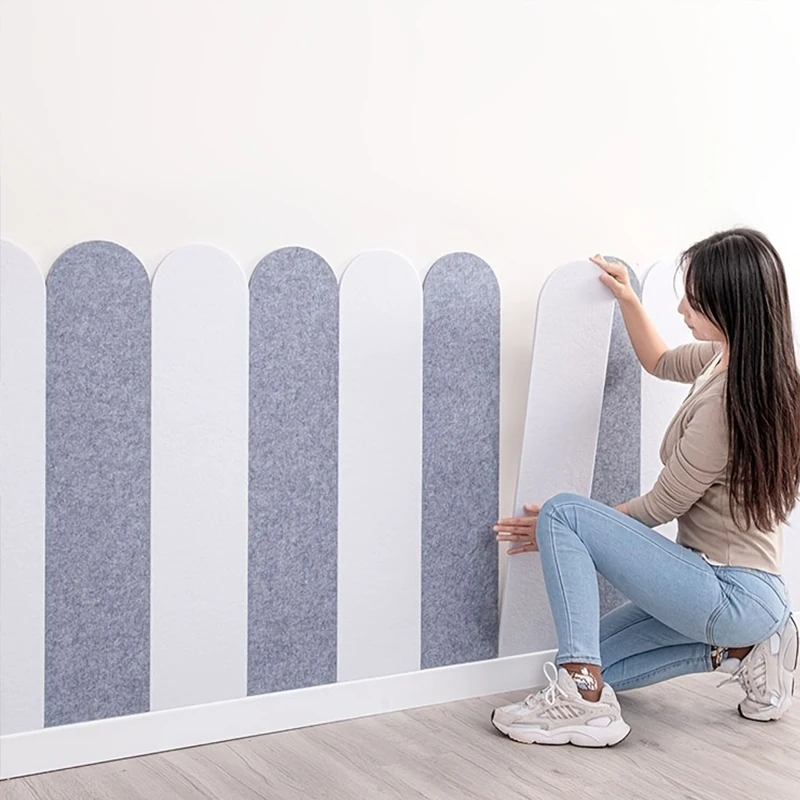 A Set Of 10 Soft Self-Adhesive Wall Sticker Thicken And Waterproof Easy Peel And Apply Suitable For Background Wall Renovation.