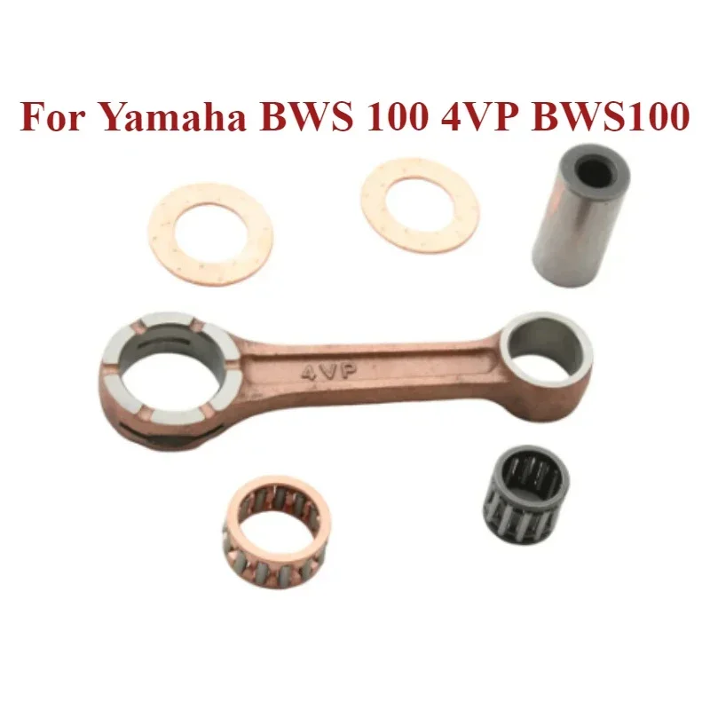 Motorcycle Accessories Crankshaft Connecting Rod for Yamaha YW100 BWS100 4VP BWS 100 2-stroke Motorbike Crank Shaft Engine Parts