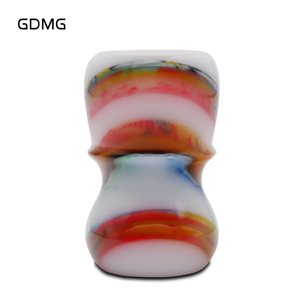 GDMG-Shaving Customized Kit Cloud Rainbow Resin Handle Professional Shaving Equipment Wooden Brush Beard Trimmer For Men