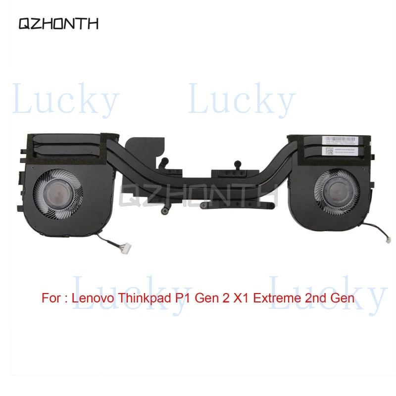 

Новый вентилятор охлаждения и радиатор для Lenovo Thinkpad P1 Gen 2 X1 Extreme 2nd Gen