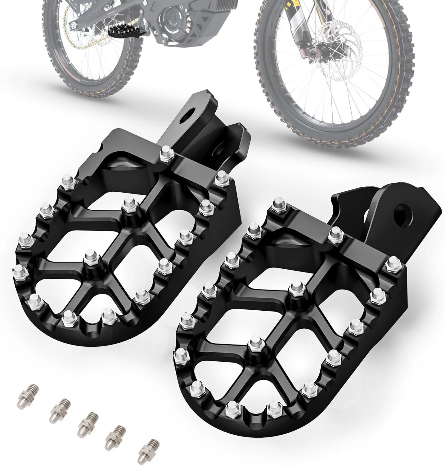 Reposapiés CNC para motocicletas Surron Talaria, accesorios para reposapiés, pedal para Talaria Sting, Sur Ron Lightbee, Honda CRF 150F 230F
