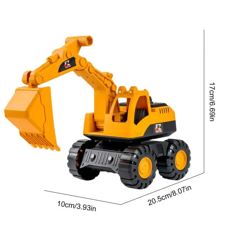 Simulation Excavator Truck Model Tractor Toy Dump Truck Model Car Toys Mini Cars Excavator Dump Truck Model Kids Birthday Gift