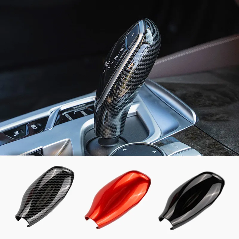 

Car Shifter Cover Gear Knob Trim Cover For BMW 5 Series 6 Series 7 Series X3X4 G30G31G32G11G12G01G02 Auto Accessories