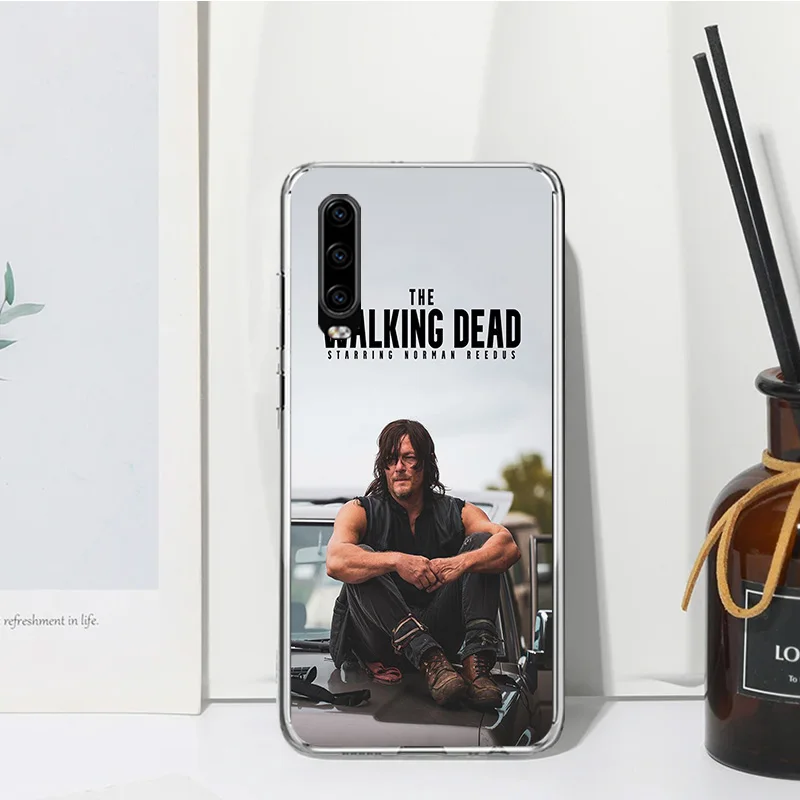 The Walking Dead Daryl Dixon Phone Case For Huawei P30 P40 P20 P10 Lite Mate 20 10 Pro Y5 Y6 Y7 Y9S P Smart Z Fundas Back Cover