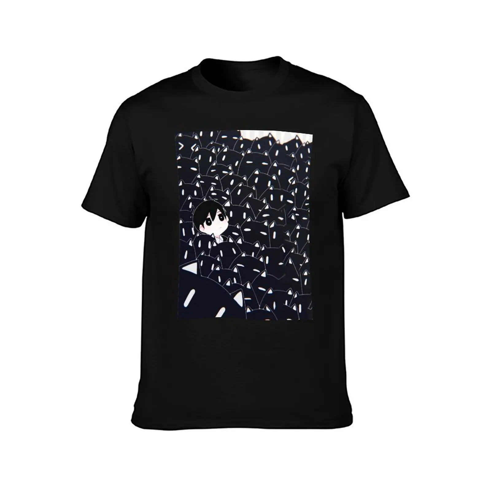 omori Tshirt - omori fanart - omori game sticker T-Shirt Summer Casual Cotton Tee Unisex Men Women
