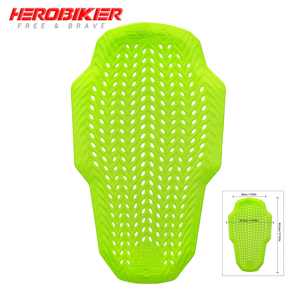 

New Motorcycle Back Protection Anti Fall Shock-absorbing Protective Equipment Jacket Universal Insert Type Protective Equipment
