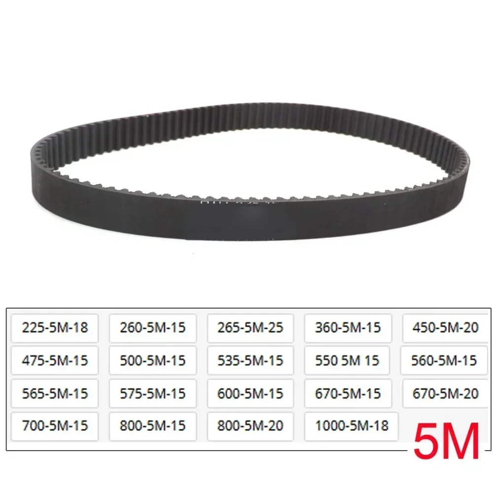 3pc Drive Timing Belt HTD 560-5M 565-5M 570  575-5M 5M Belt Pitch 5mm 10 15 20 25mm Width 520-5M 535-5M 525-5M 530-5M