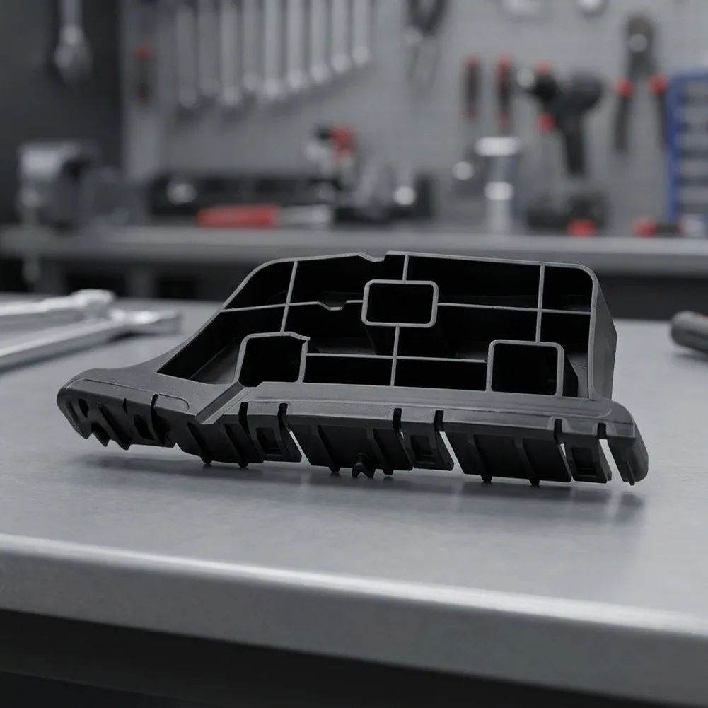 OE 22806322 Replace Front Bumper Bracket No Programming Required High Strength Plastic Front Left Position As Shown