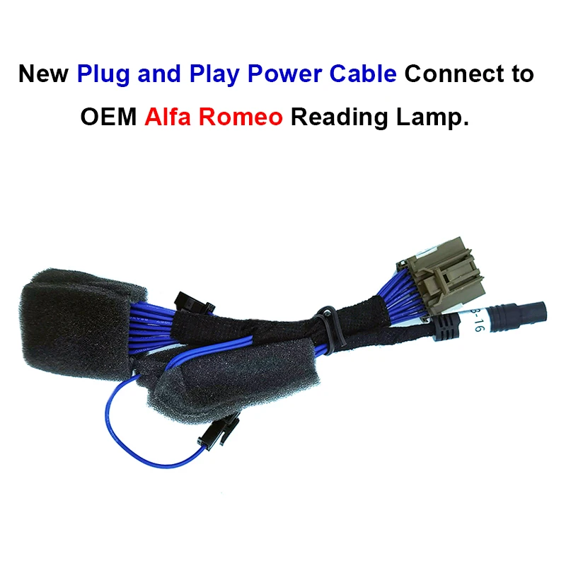 OEM يناسب جهاز تسجيل فيديو رقمي للسيارات اللاسلكية 4K لألفا روميو ستيلفيو جوليا ستيلفيو 2019 2020 2021 2022 2023 2024 ، كاميرا داش أمامية وخلفية #6