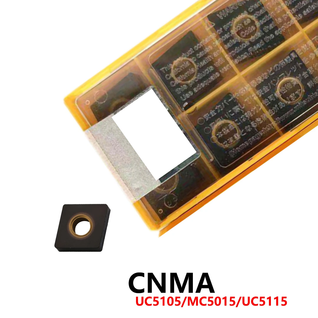 

Оригинальные твердосплавные вставки CNMA120404 CNMA120408 CNMA120412 CNMA120416 MC5105 UC5105 UC5115 Держатель инструментов с ЧПУ CNMA 120404 120408