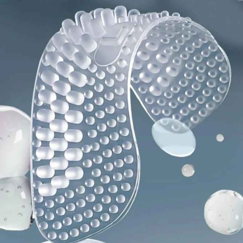 

Transparent Silicone High Heel Stickers Pads Anti Slip Heel Cushions Non-Slip Inserts Pad Foot Heel Care Protector for Women Men