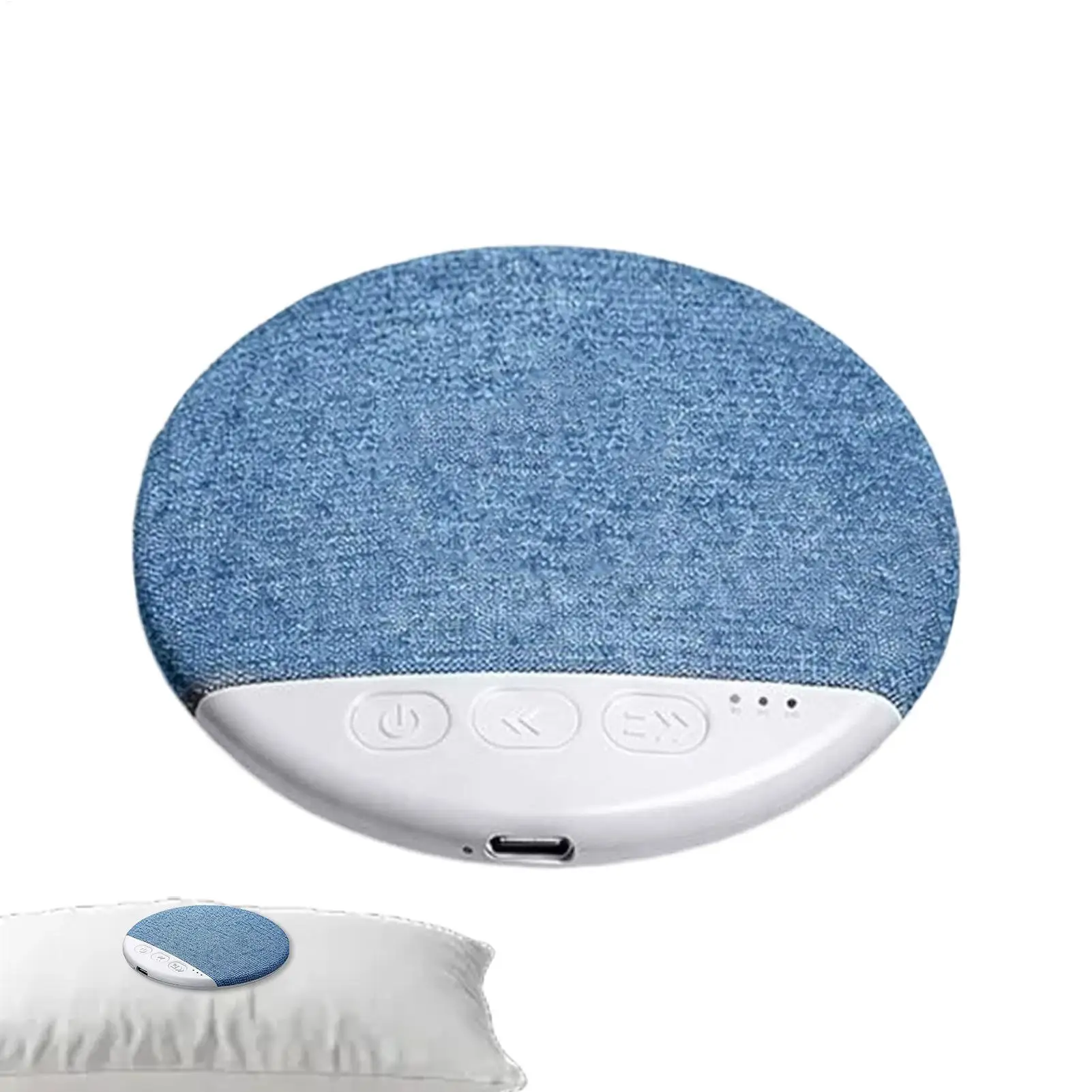 Mini Altavoz Bluetooth para Dormir, Sonidos de la Naturaleza, Ruido Blanco, Barra de Sonido Inalámbrica, Reproductor de Música MP3, Ultra Delgado, Apagado Programado, Audio