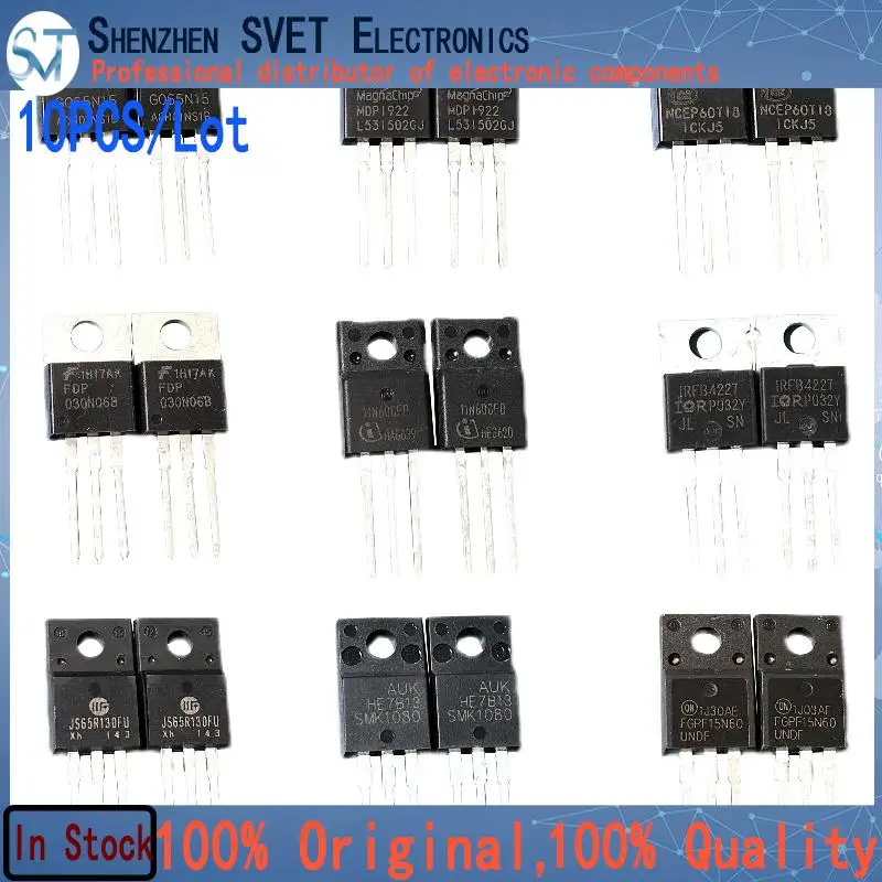 10PCS/Lot IRF2804 IRF1404 IRF1324 IRF2204 IRF4104  100% Inport Original In Stock Ship Fast