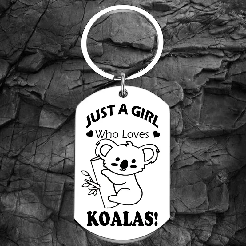 

Koala Gift Keychain koala birthday Key Rings koala Lover Gift girl sister friend daughter chrismas gift