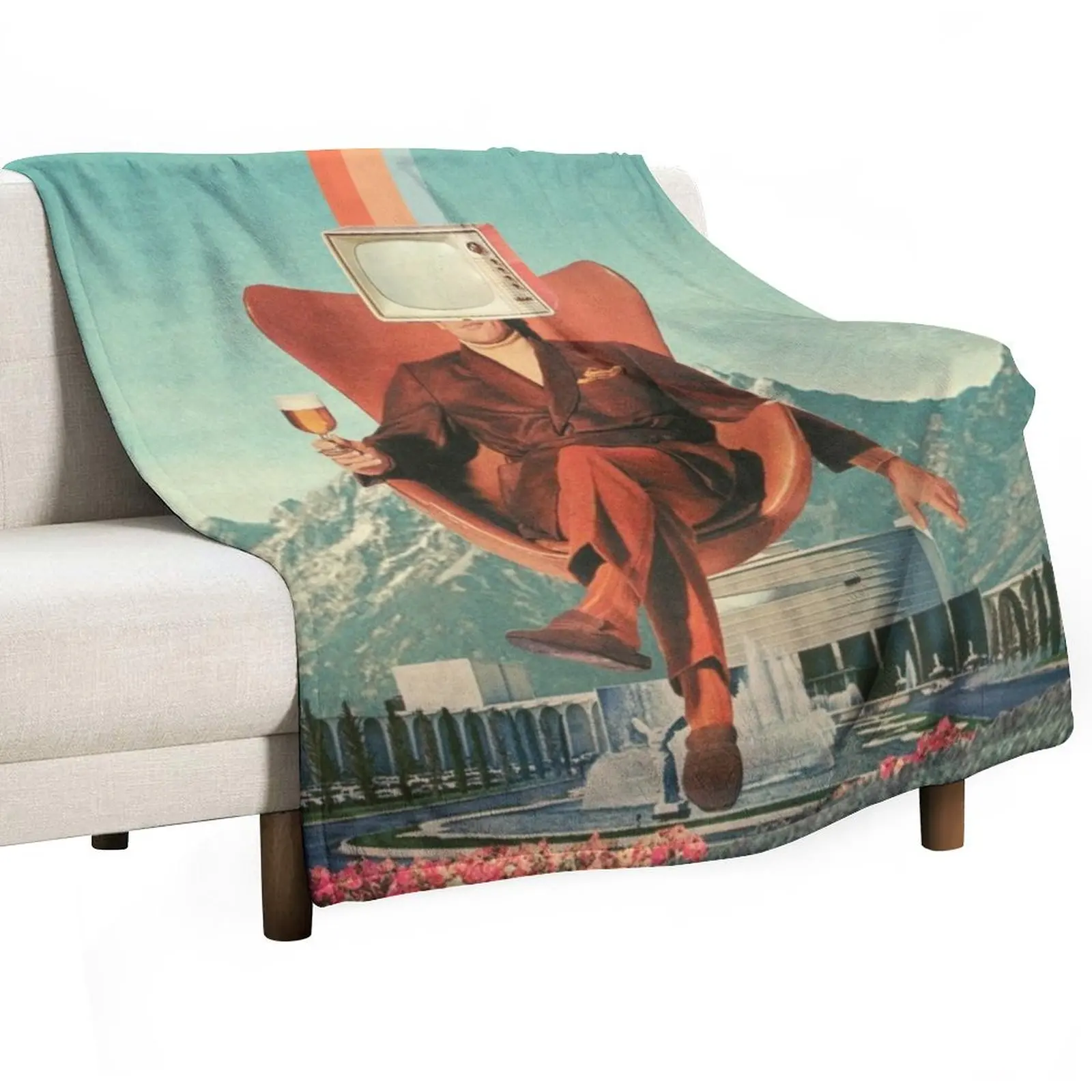 Enemy Throw Blanket heavy to sleep anime Soft Big Retros Blankets