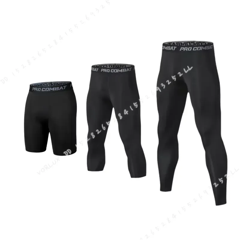 Men's Compression Pants Cool Dry Leggings Sports Baselayer Running Tights Athletic Workout Active Wear