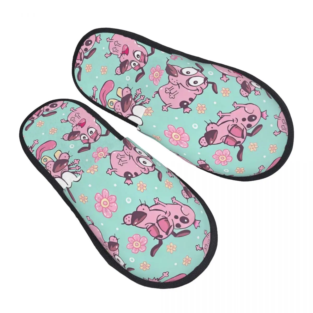 

Уютные тапочки из пены с эффектом памяти C-Courage The Cowardly Dog, женская домашняя обувь для отелей с героями мультфильмов для собак