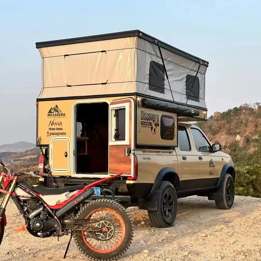 4X4 Pick up Lightweight Aluminum Pickup Truck Canopy Pop-Top Camper