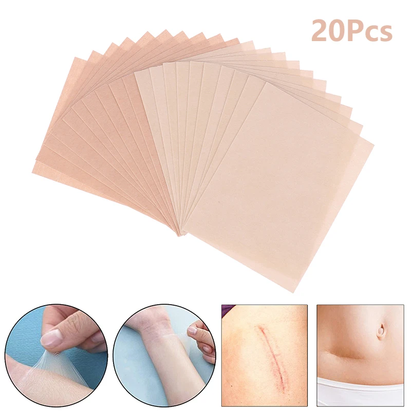 20pcs Body Arm Temporary Concealing Tattoos Scar Cover Stickers Waterproof Tattoo Flaw Conceal Tape Full Cover Concealer Sticker