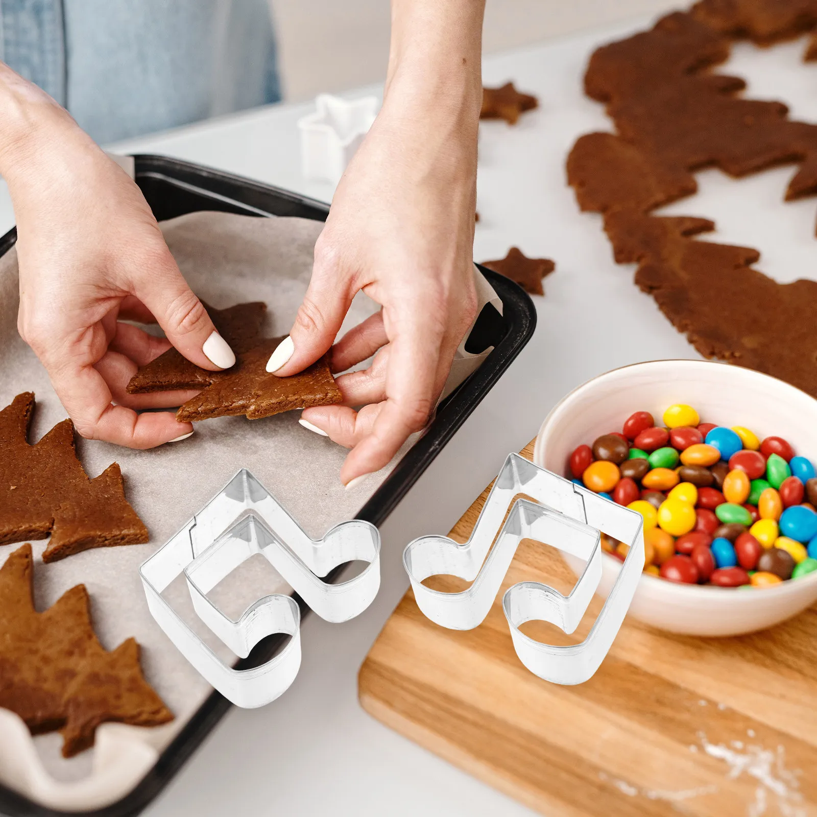 1세트 스테인리스 스틸 음표 쿠키 커터 세트 바이올린  - Cookie Cutter Set 리뷰 및 가격