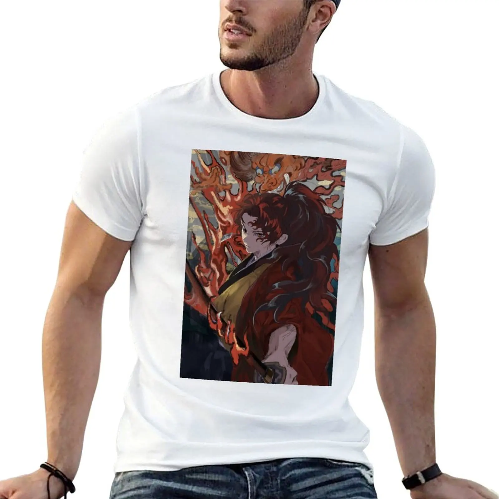 

yoriichi tsugikuni T-Shirt t shirt personalised man tshirt T-Shirt