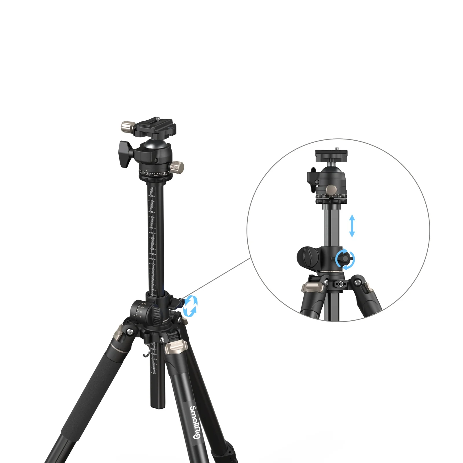 SmallRig ラテラルセンターコラム三脚 CT200 4288