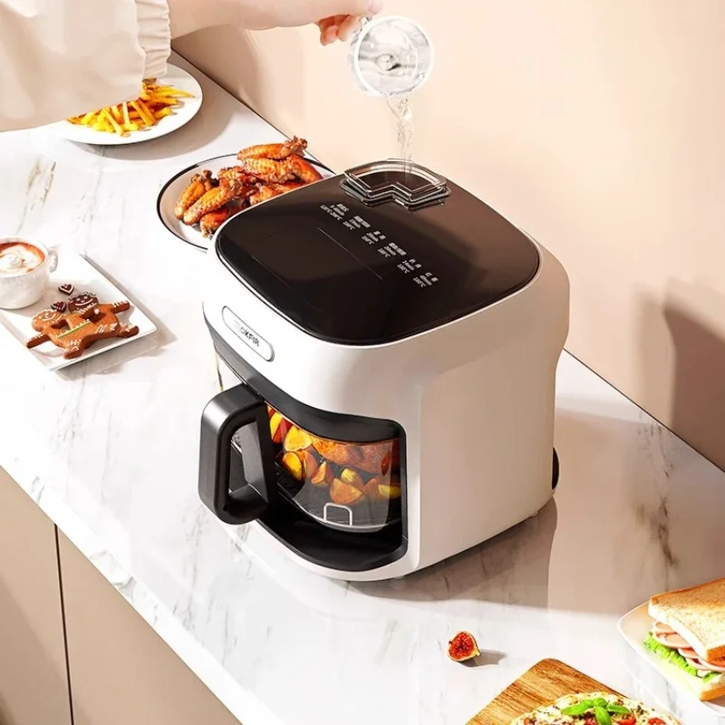 Air Fryer Non-turning 7L Household Visual Thickened Glass Spray Steam Oven Baked Sweet Potato Outdoor Pizza