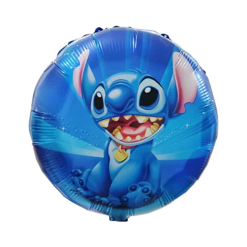 Disney Lilo & Stitch Set Balon Lateks Helium Kartun Dekorasi Pesta Ulang Tahun Perlengkapan Pesta Baby Shower Hadiah Mainan Anak-anak