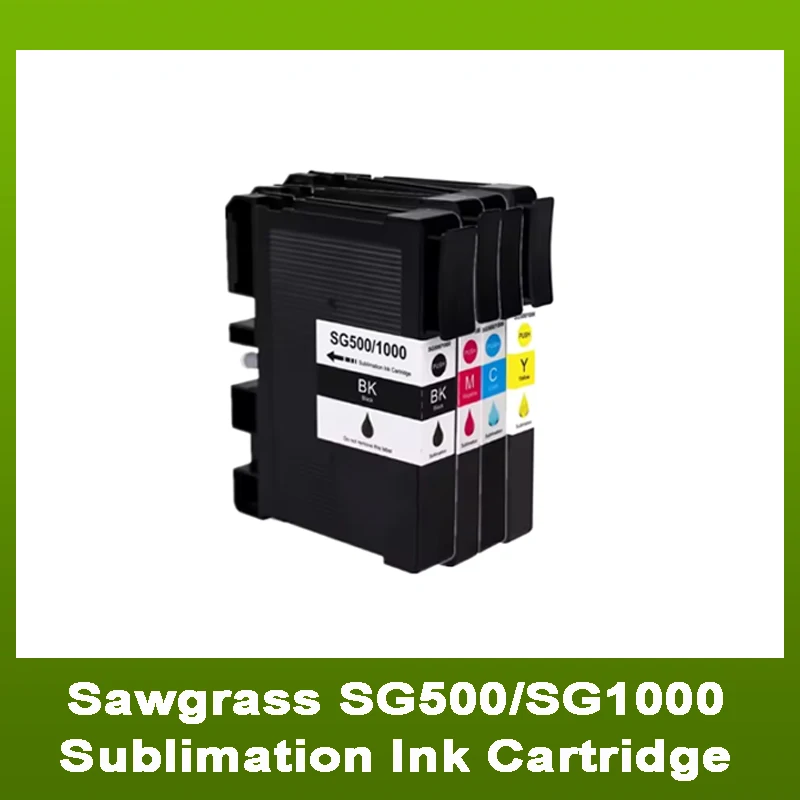 

CFINK Sublimation Ink Cartridge With Chip Plug And Play Compatible for Ricoh Sawgrass SG500 SG1000 Printer