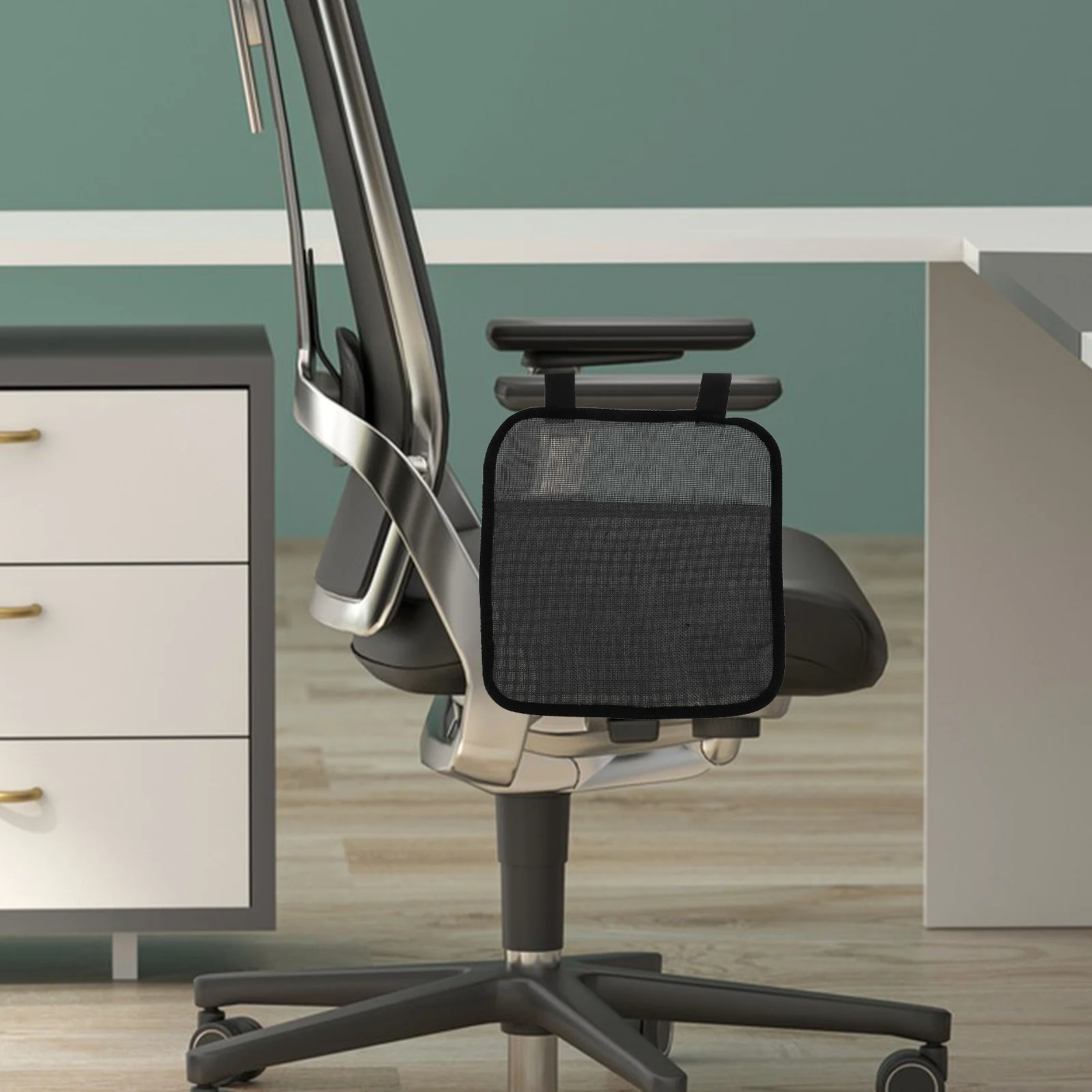 

Office Chair Side Organizer Bag Armrest Hanging Storage Pouch Magazine Gadgets Organizer Chair Accessories for Home Office