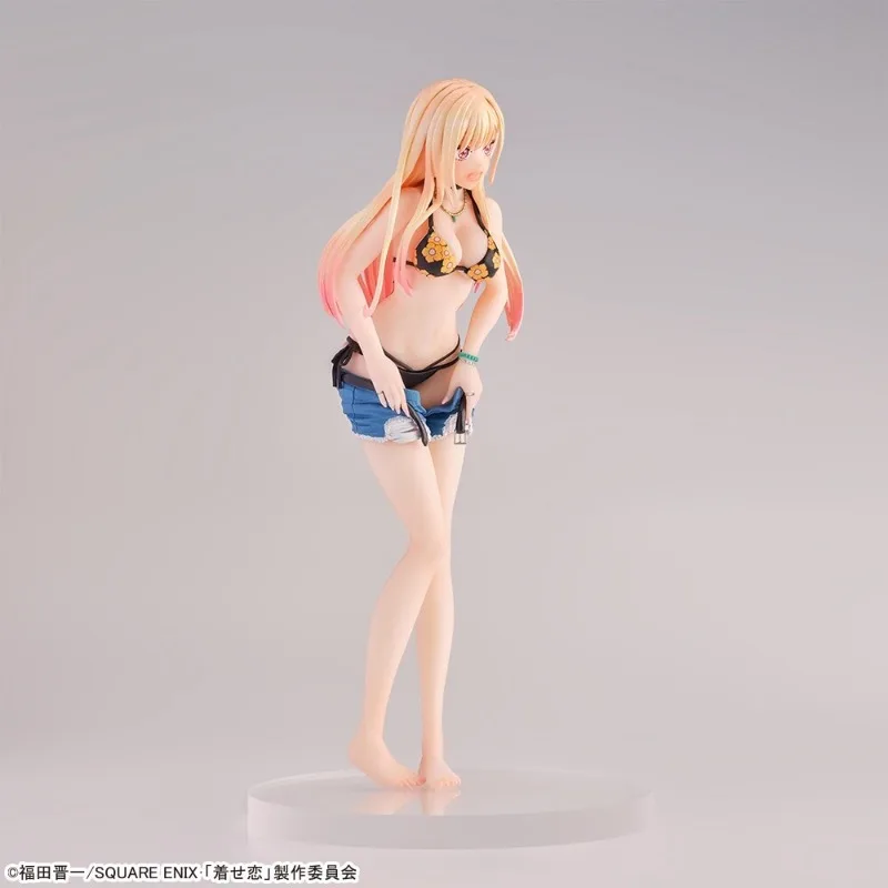 SEGA Original Genuine Anime Sono Bisque Doll Wa Koi O Suru Kitagawa Marin Luminasta First Measurements Ver 19cm Model Toy Figure