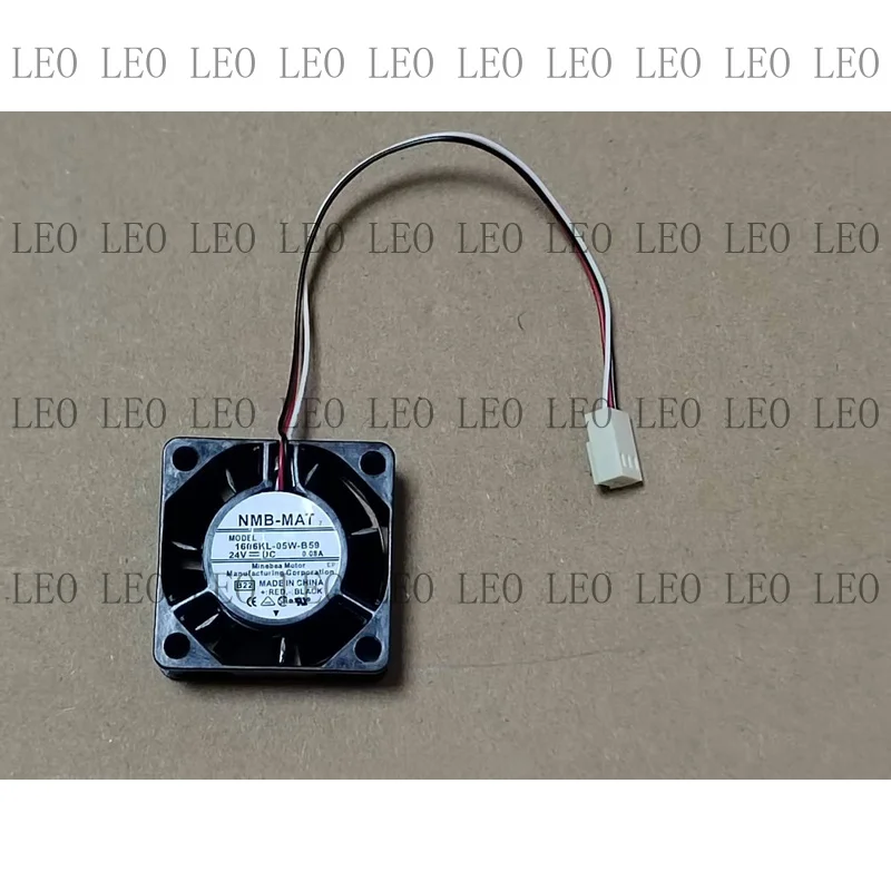 MY For NMB 1606KL-05W-B59 24V 0.08A three-wire signal detection fan