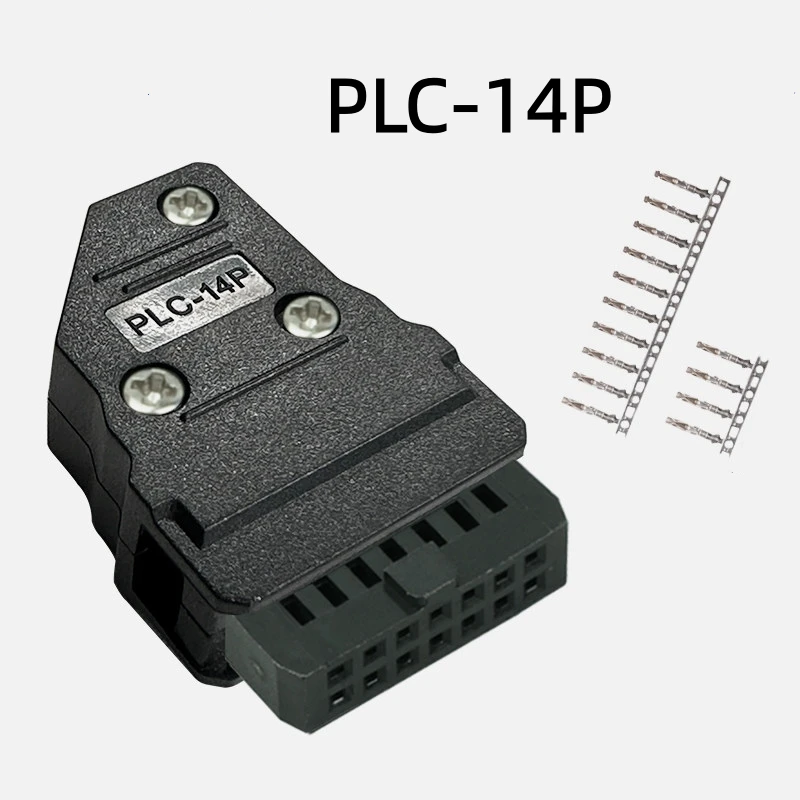 5 Sets PLC-20 Steckverbinder PLC-10P 20P 26P 34P 40P 50P Hornstecker MIL-Stecker – Detail 6