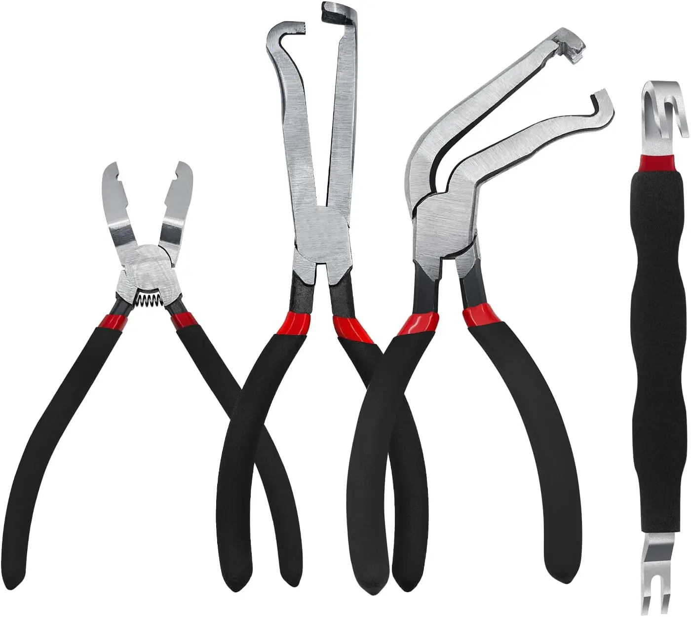 

4 шт. профессиональные плоскогубцы для разъединения электрических автомобилей, разделитель разъемов и набор режущих инструментов