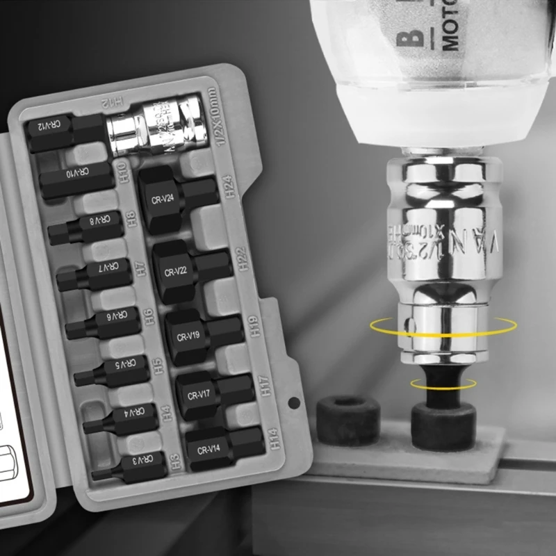 Essential Bit Impact Socket Set Must Have for Any Task Sturdy Construction