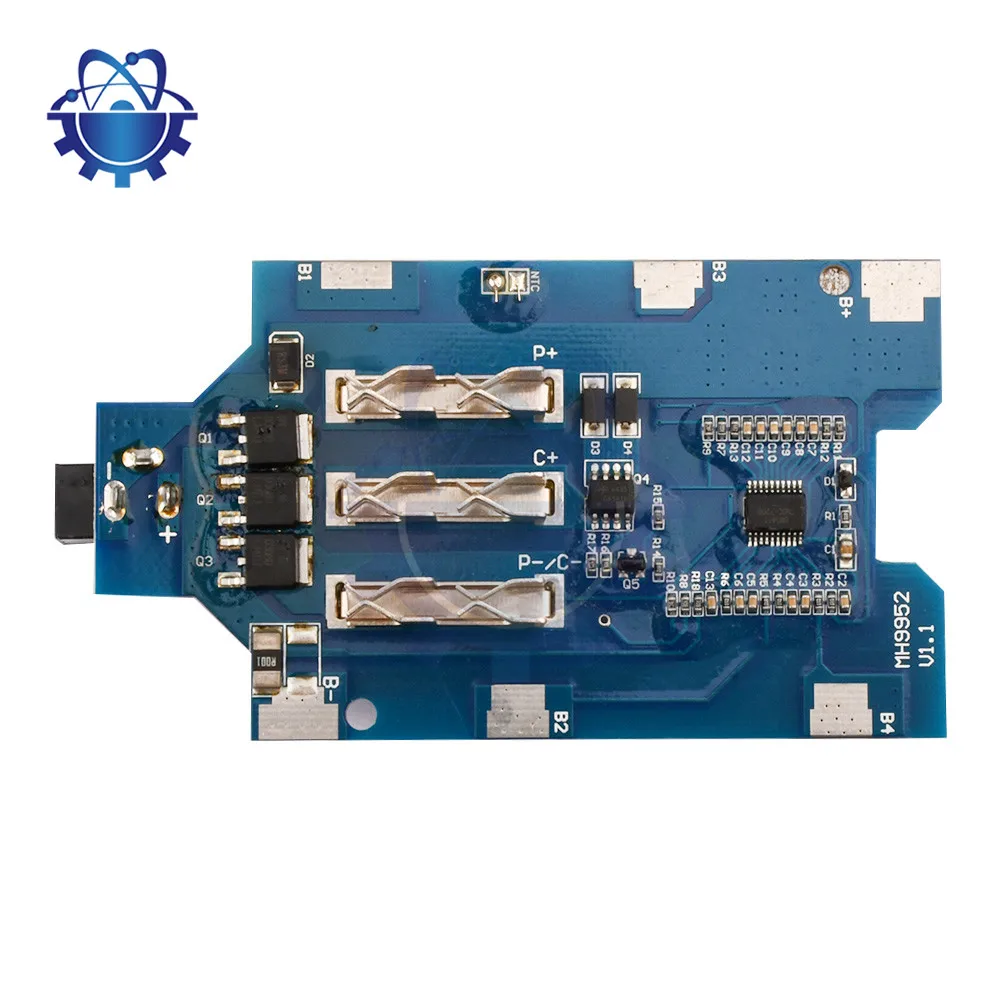 BMS Li-ion Lithium Battery Board 5S 21V 18V 50A PCB Li-ion   Balancing Full Charge Battery Balance Function Protection Board