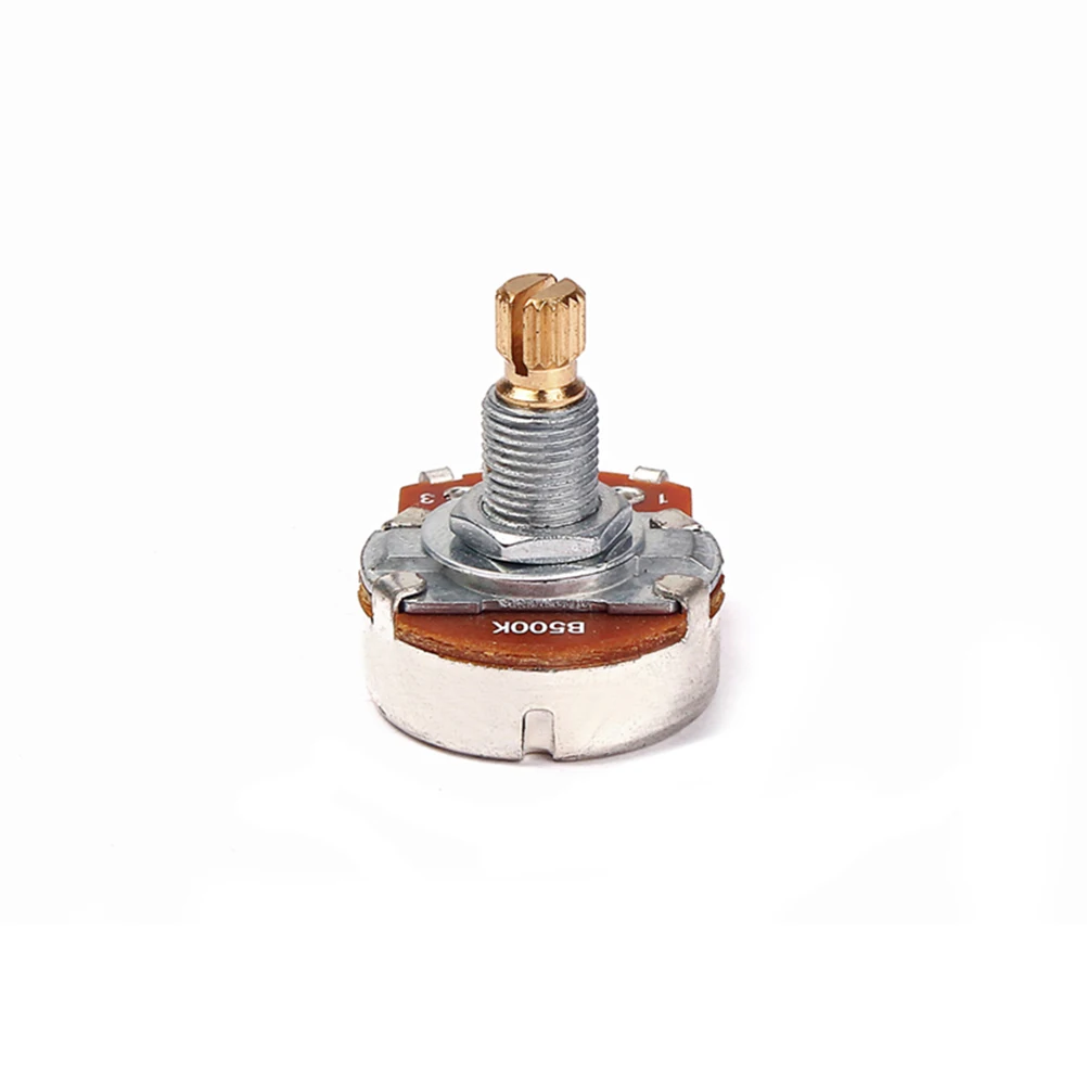 

Copper Head Potentiometer Guitar Volume Knobs Volumes Shaft Silver Tone