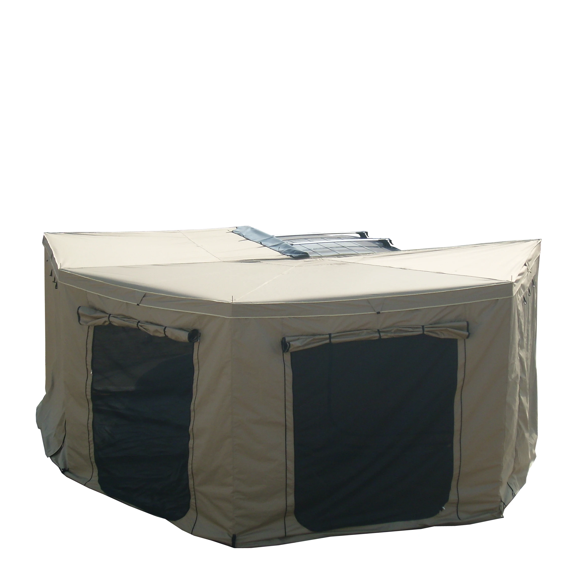 

Ready to Ship fox Awning(270 Degree) for Outdoor Camping with Floor and Side Walls