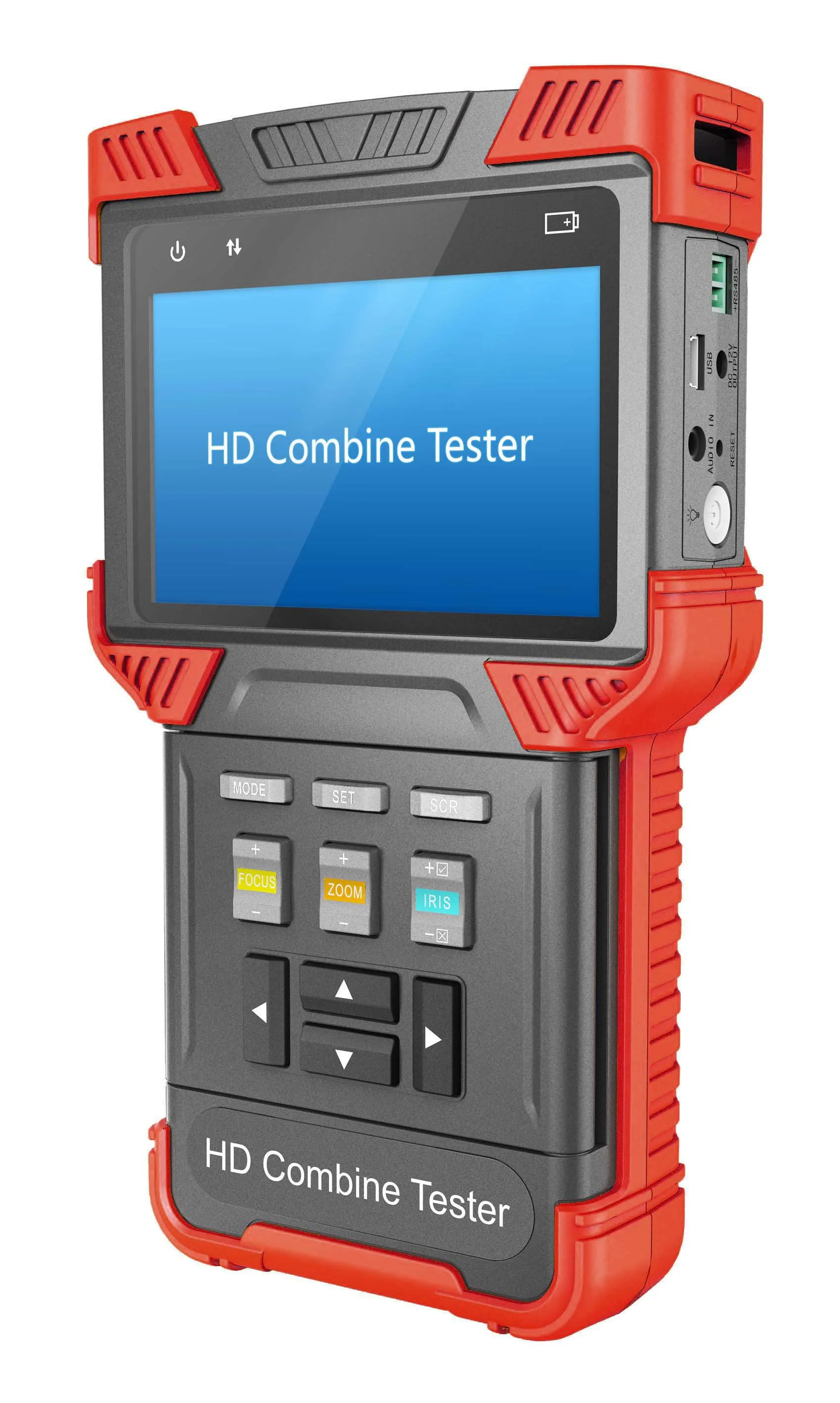 CCTV Tester 1080P IP Analog Camera Testing 4 Inch IPC H.264/ H.265 TDR  HD Combine Camera AHD TVI CVI HD Combine Tester