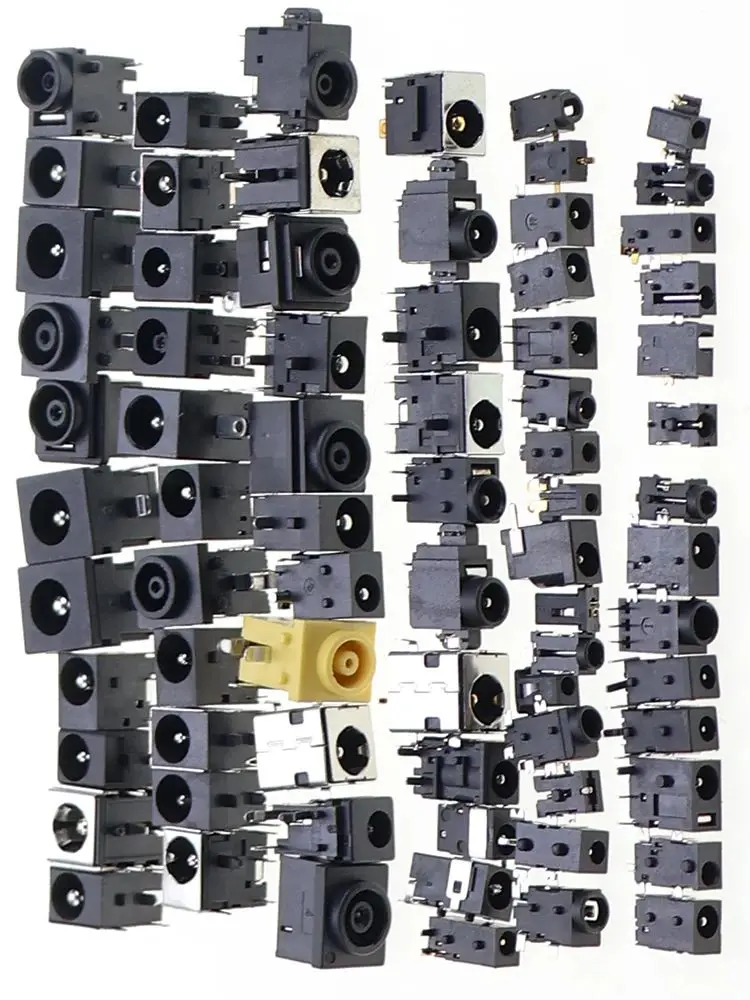 Connecteur de prise d'alimentation cc pour ordinateur portable/tablette/ordinateur portable, 72 modèles, 72 pièces, pour IBM Lenovo Samsung Sony ASUS Acer Ramos