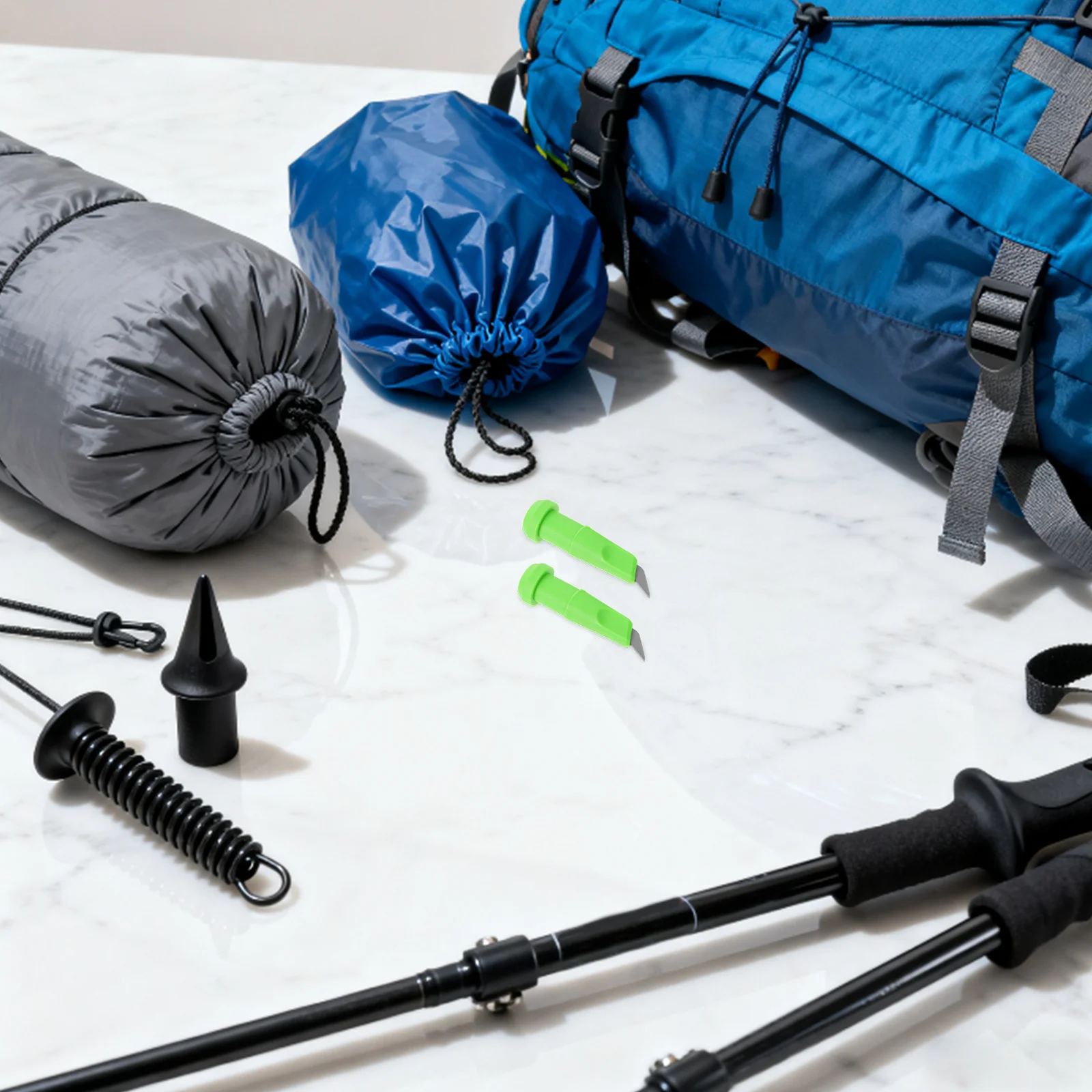 2 шт. универсальные наконечники для походных палок