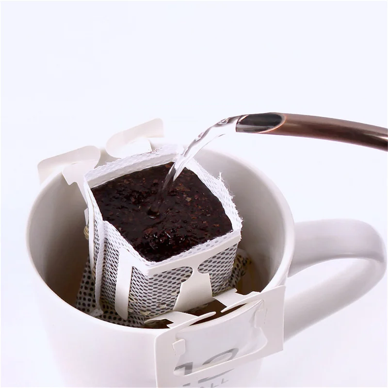 Coffee Filter Paper Bags Disposable Drip Coffee Bag Handle Hanging Ear Espresso Coffee Accessories Tea Tool