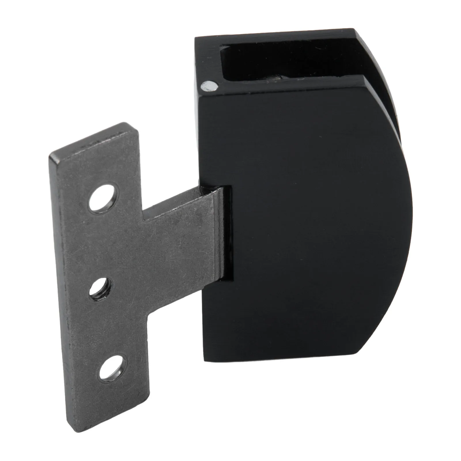High Quality Glass Door Hinge Supplies With Screws Zinc Alloy Accessories ​Countertop Black/Silver Clamp​ Hardware