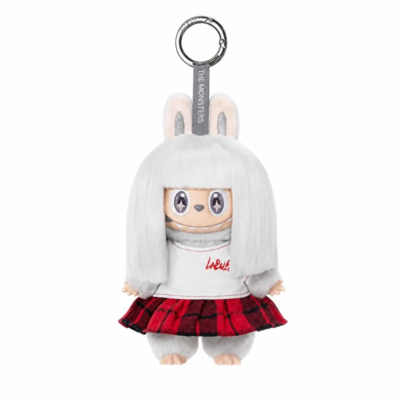 POP MART THE MONSTERS Hair Salon Series Blind Box Labubu V4 Guess Bag Dolls Toys Vinyl Plush Pendant Kawaii Back To School Gift