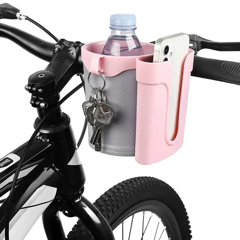 2 in 1 Bicycle Cup Holder Mobile Phone Rack Universal Water Bottle Fit/Car/Tricycles/Bicycles Kettle Holder Accessories