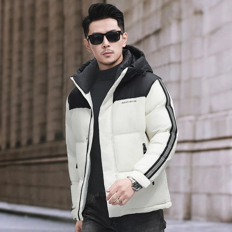 

YEAE Ultralight Down Jacket Men Lightweight Luxury Designer Clothes Men Duck Down Male Padding Heated Man Jackets Winter Coat