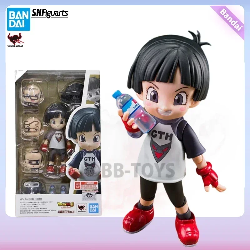 

В наличии Bandai Original Box S.H.Figuarts SHF Dragon Ball Super Pan SUPER HERO Full Action Anime Model Kit Готовая игрушка в подарок