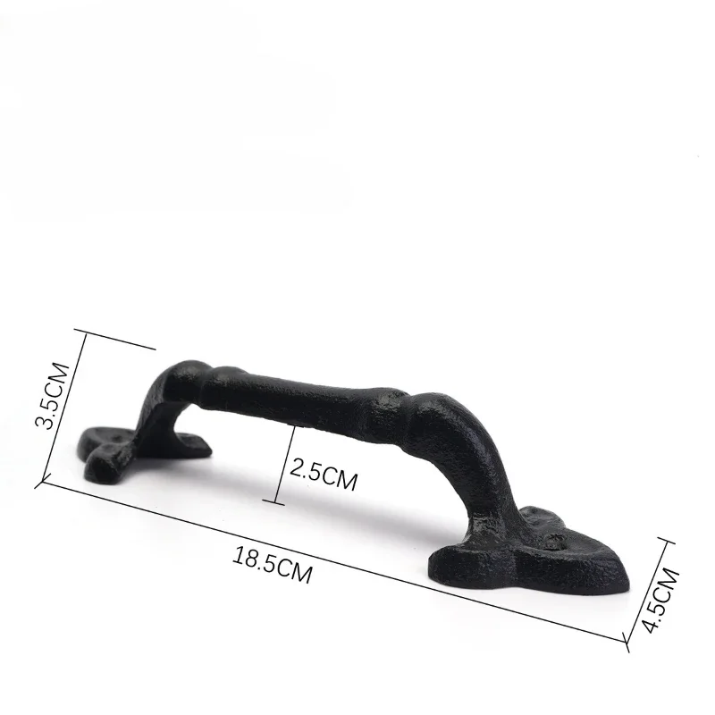Manija de hierro fundido clásica Vintage, herrajes para muebles y cajones, manija para puerta  armario  ropa, perilla  pue