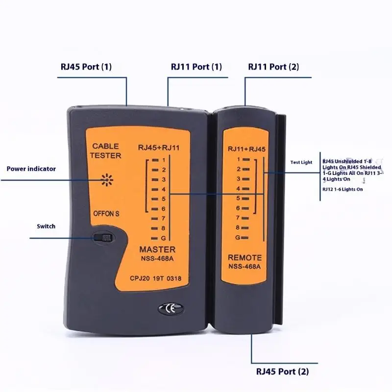 

Y1UB Line Identifier Device For RJ45 RJ11 Port